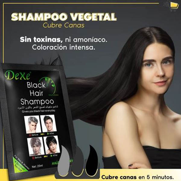 Shampoo cubre canas x10 sachets - Más Fresa Limón