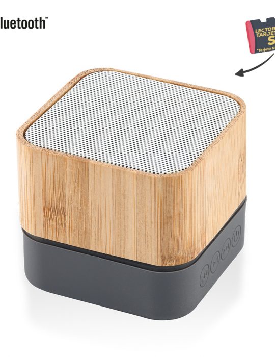 SPEAKER BLUETOORH BAMBOO LIGHTS 2