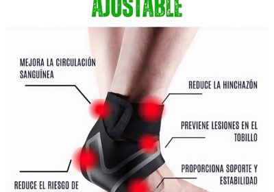 TOBILLERA DE COMPRESION AJUSTABLE