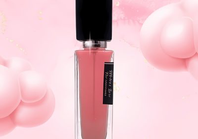 PERFUME CON BRILLO RESPLANDECIENTE